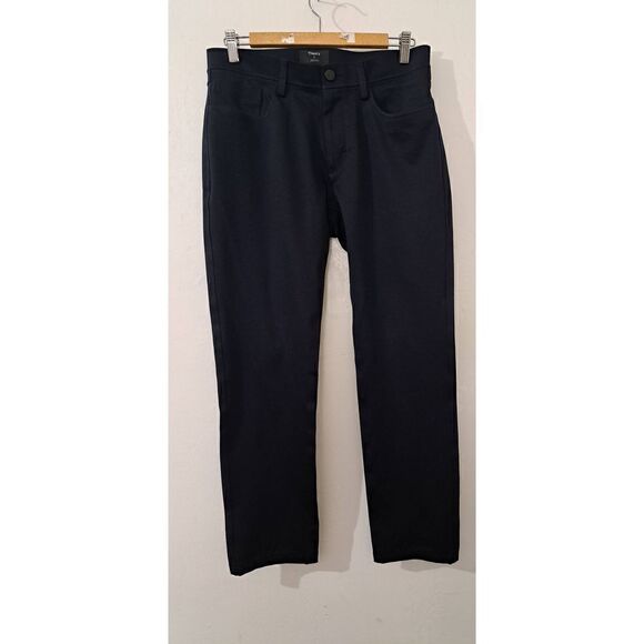 Theory mens RAFFI mens 30×30 navy stretch chino navy blue pants - Picture 1 of 7